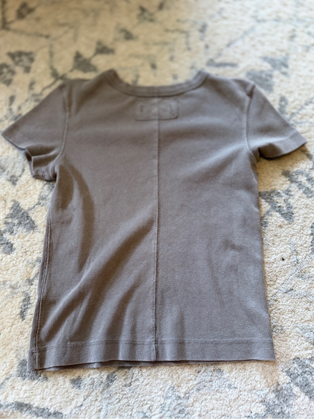 Free People Atlas Crew T-Shirt - dusted cocoa - Picture 4 of 4